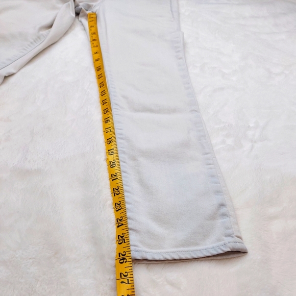 Athleta Light Blue Sculptex Skinny Crop Mid Rise Jeans | Size 2 - Picture 8 of 16